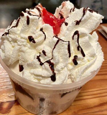 11/21 indulgent brownie sundae