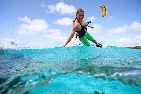 Lovin it, Kiteboarding!