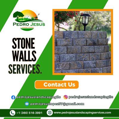 Our stone walls combine strength and design to create structures that enhance the natural beauty of your outdoor space.