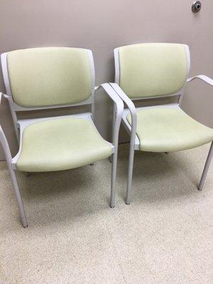 Patient room chairs