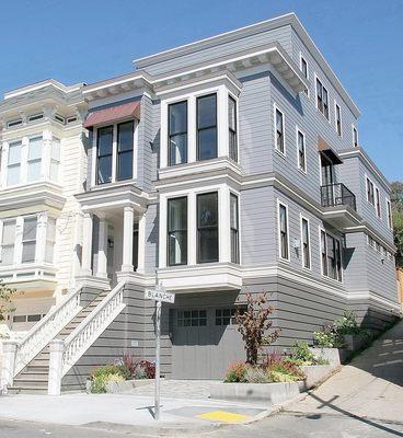 Noe Valley Edwardian new facade, addition, and complete remodel