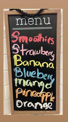 Smoothies flavors