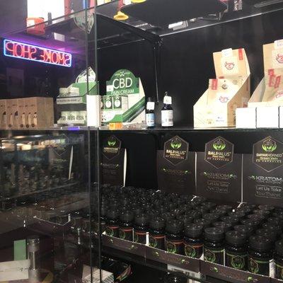 Need CBD or KRATOM? We got you covered! Stop by and check out our extensive selection.