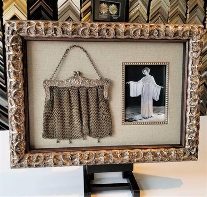 We love creating shadow boxes to preserve customer's family heirlooms to enjoy for generations to come!