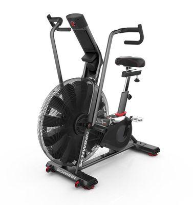 We also have two Schwin Airdyne bikes for maximum effort interval cardio.