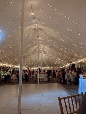 Our gorgeous tent!!!