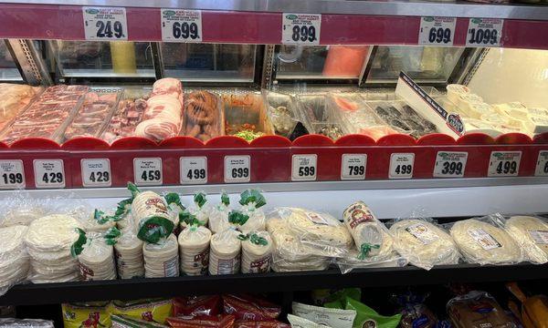 Excellent selection of fresh meats for that weekend BBQ