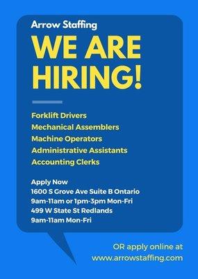 Hiring!