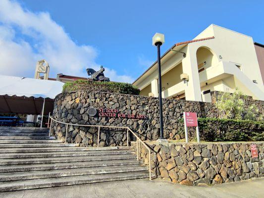 One of the many buildings on campus