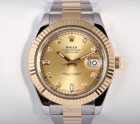 Rolex Datejust 41mm in 18k Gold & Steel