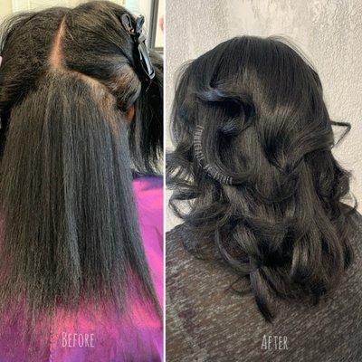 Haircut/Color/K-18 treatment/ Silk Press