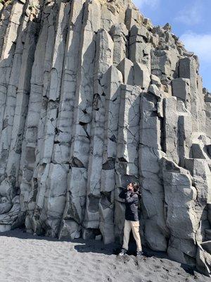 Amazing lava rock formations in Iceland