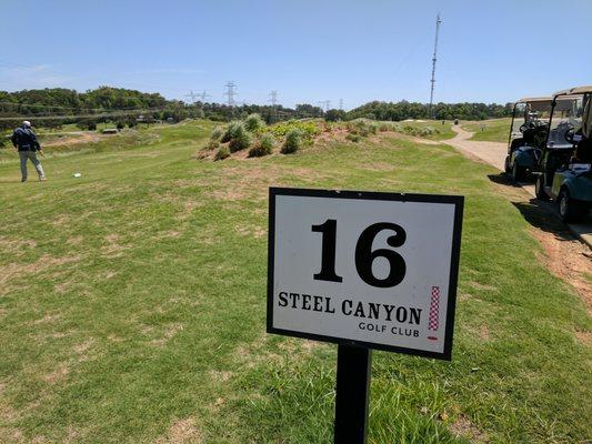 Hole 16.