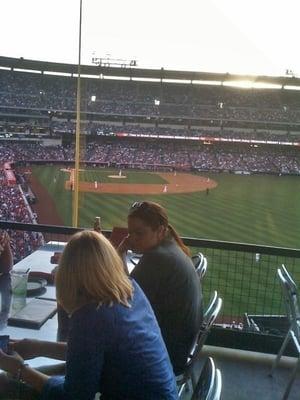 Another great view from the Knothole Club