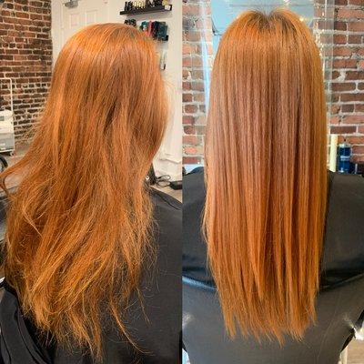 Keratin Smoothing treatment