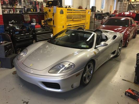 Ferrari 360 audio upgrade