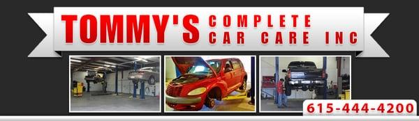 Tommy's Complete Car Care