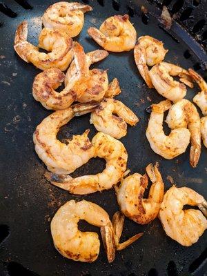 Cajun Shrimp (dinner only).