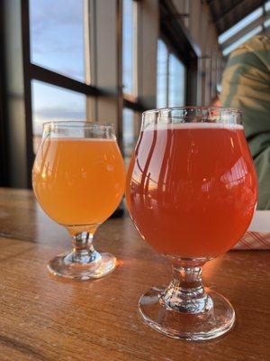 Down to the Core Cider (left) & Punchbowl (right)