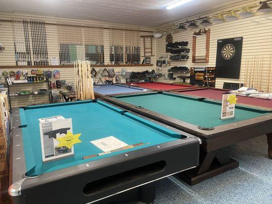 Pool tables