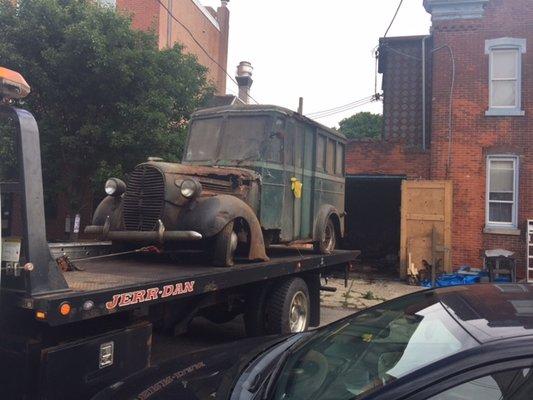 We never know what we will have the opportunity to tow.  A 1930's Ford.