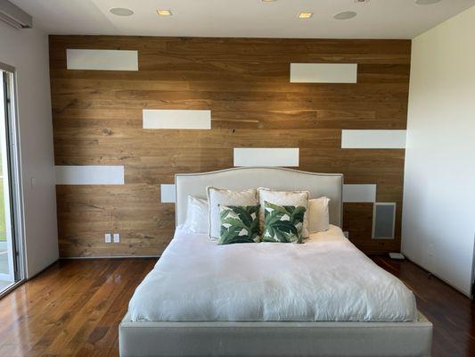 Unique accent wall