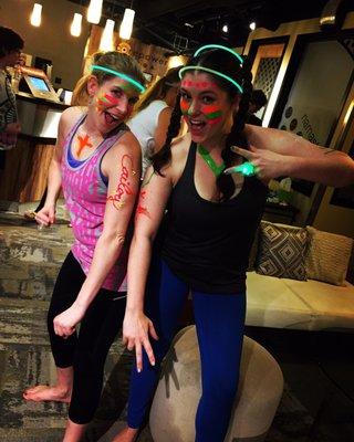 Glow flow class was so fun!