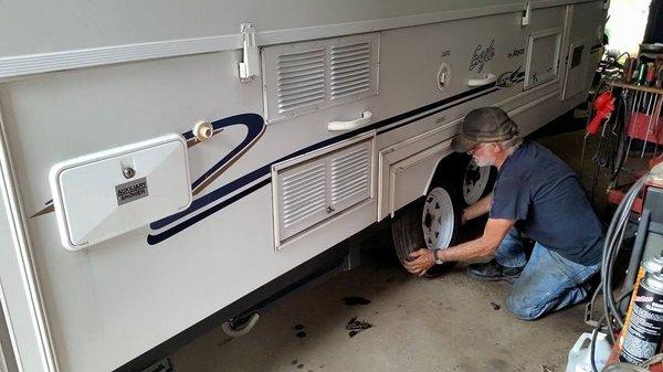 Travel trailer inspections