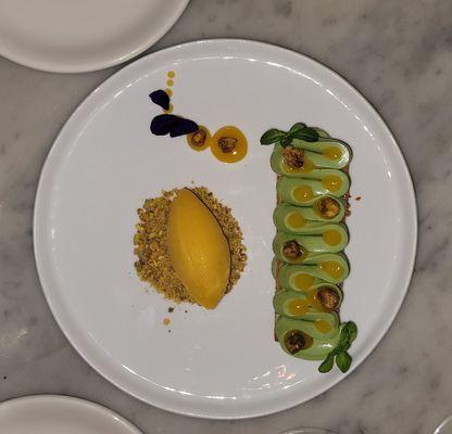 Pistachio dessert