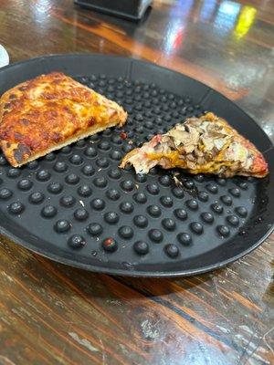 Small pizza: $7