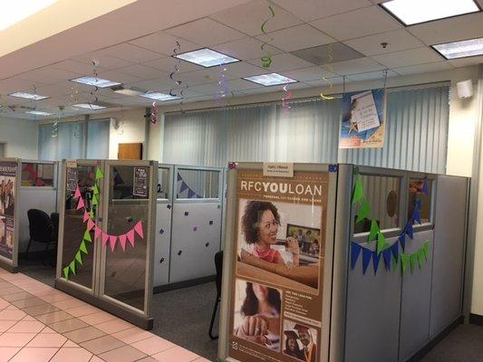 Our Downey Branch decorated for our 80th anniversary!