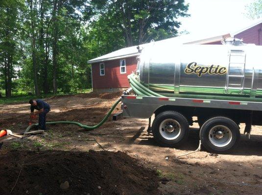 Residential Septic Tank Service