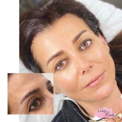 We refresh old microblading too!