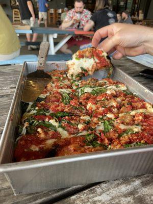 The Motown - Detroit style pizza