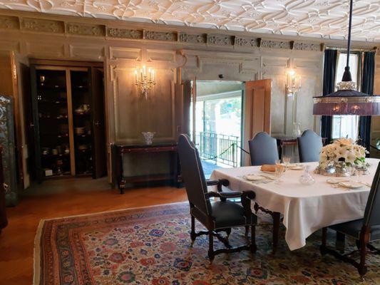 Dining Room at Eastman Museum