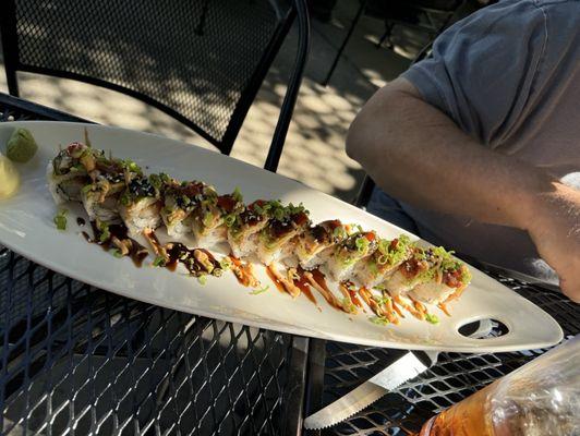 Rattlesnake roll