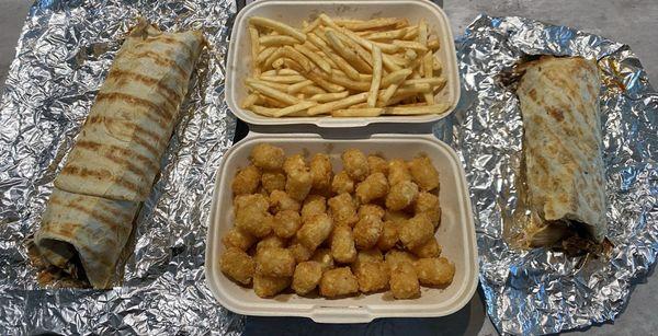 French Fries, Tater Tots