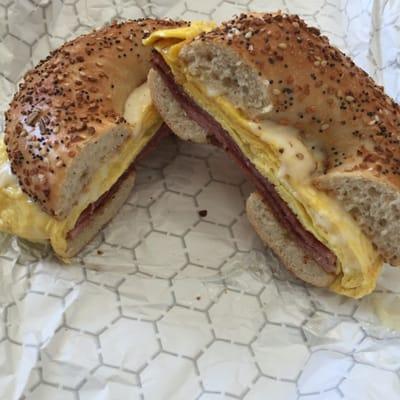 Pork roll egg and cheese