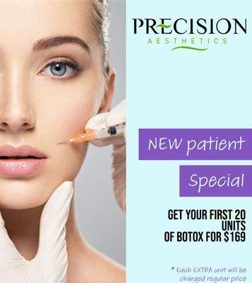 New patient special on Botox!