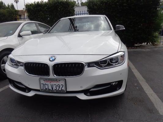 2014 BMW 335i after repairs