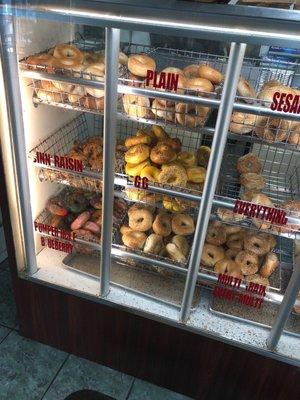 Bagel selection 15 for a dozen