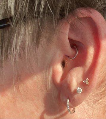 Daith piercing.