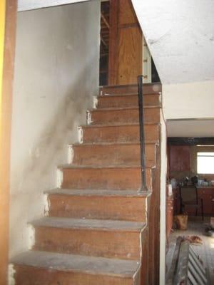 Staircase Before