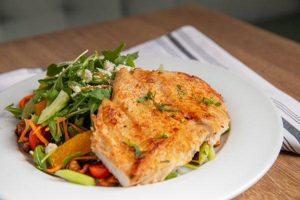 Chicken Paillard Salad