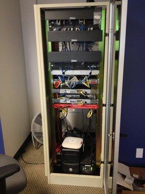 Client Server cabinet