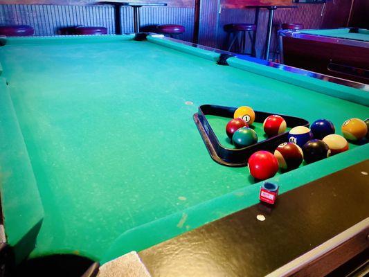 Pool tables