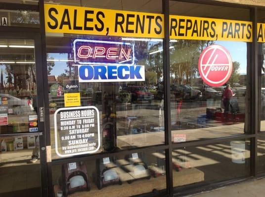 Main Entrance of the Pro Vacuum & Janitorial Store