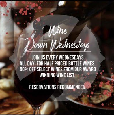 Join us for Wine Down Wednesdays Tonight @ Son Cubano! Walk-Ins Welcome!