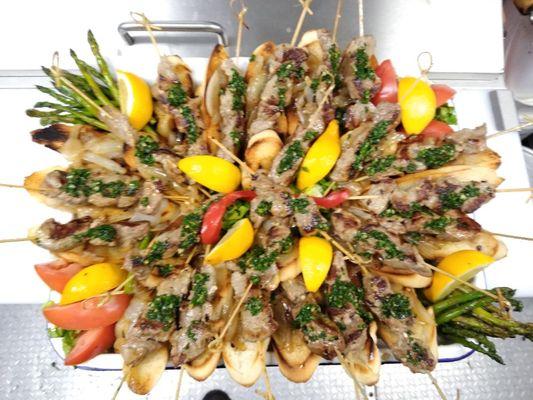 Mini brochetas