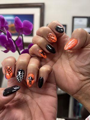 Halloween nail